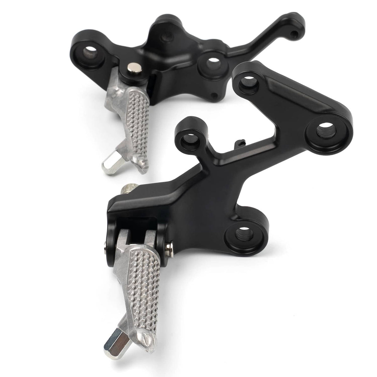 Bethesda Industrial Driver Foot Pegs Bracket For Kawasaki Ninja 500 Z500 2024-25 Ninja 400 2018-2024