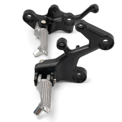 Bethesda Industrial Driver Foot Pegs Bracket For Kawasaki Ninja 500 Z500 2024-25 Ninja 400 2018-2024