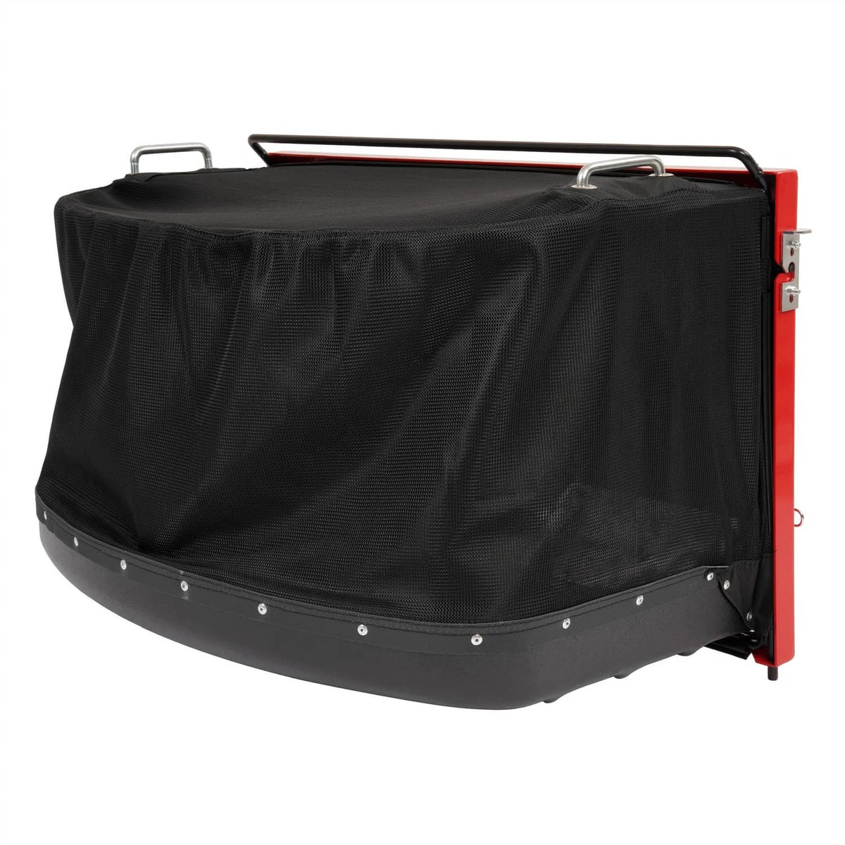 Bethesda Industrial Side Mount Catcher For Universal Red+Black Powder Coated Grass Catcher Frame