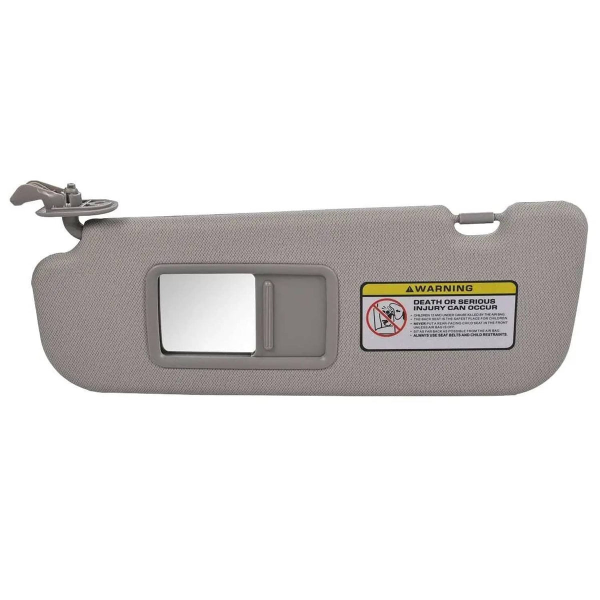 Bethesda Industrial Grey Sun Visor Makeup Mirror Left-Driver Side For 2011-2016 Hyundai Elantra MD