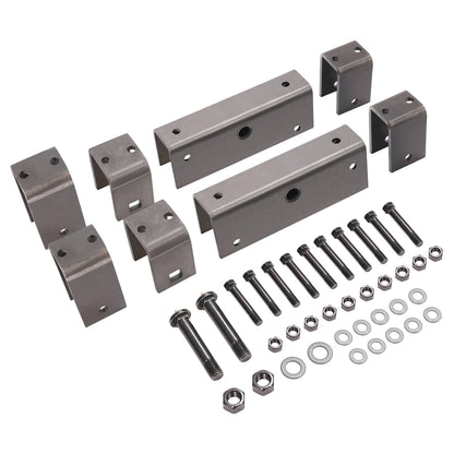 Bethesda Industrial 2" Slipper Spring Tandem Axle Hanger Kit w/ 2 Equalizer Bolts For Trailer