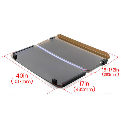 Bethesda Industrial Tinted Fold Down Golf Cart Windshield Windscreen For Yamaha G2 G9 1985-1995