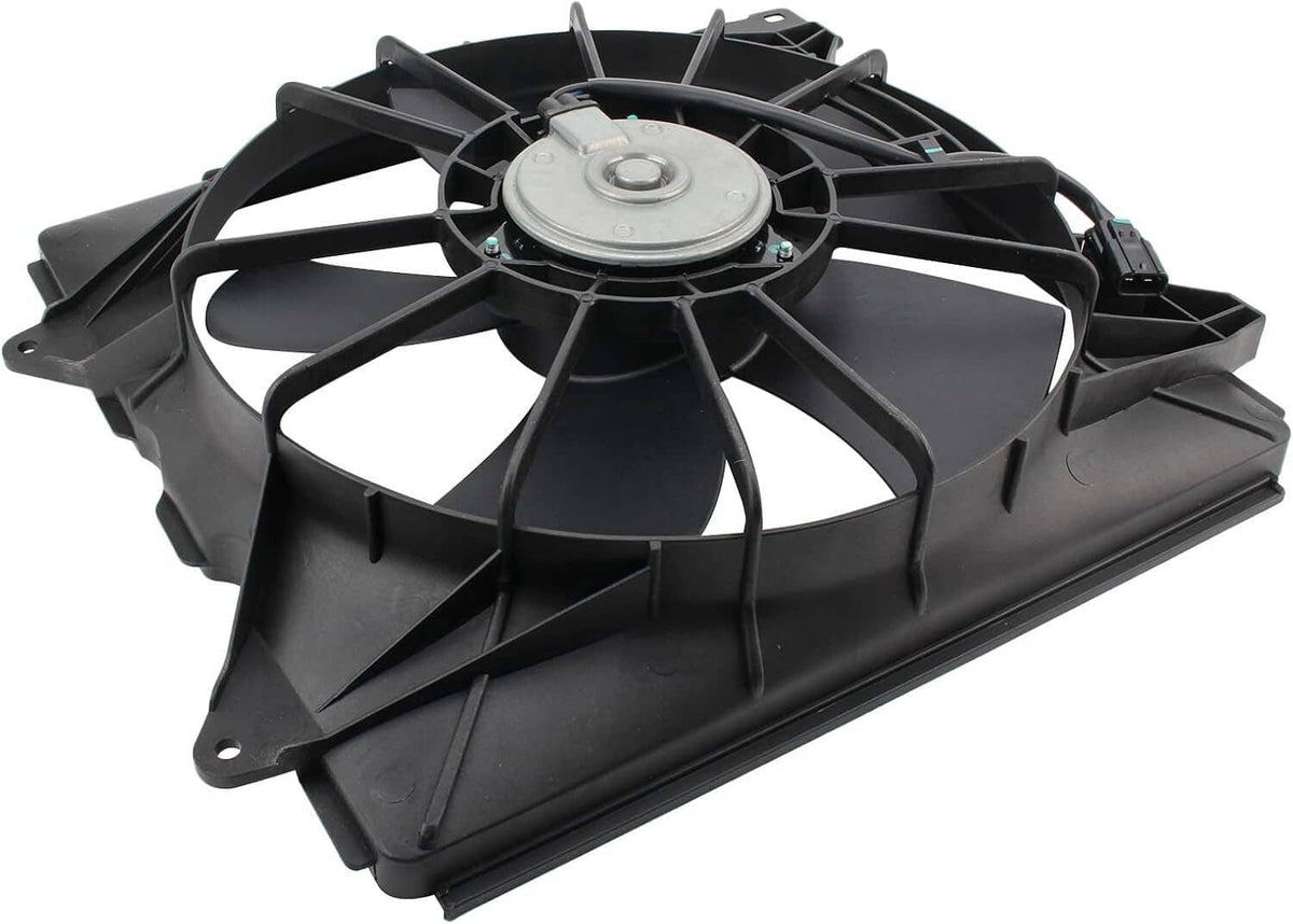 Bethesda Industrial 2PCS AC Condenser Radiator Cooling Motor Fan For 2013-2017 Honda Accord Touring