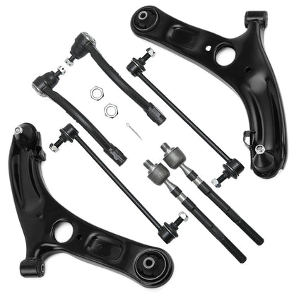 Bethesda Industrial For 2013-2016 Hyundai Elantra Front Control Arm Ball Joint Tie Rod Sway Link Kit