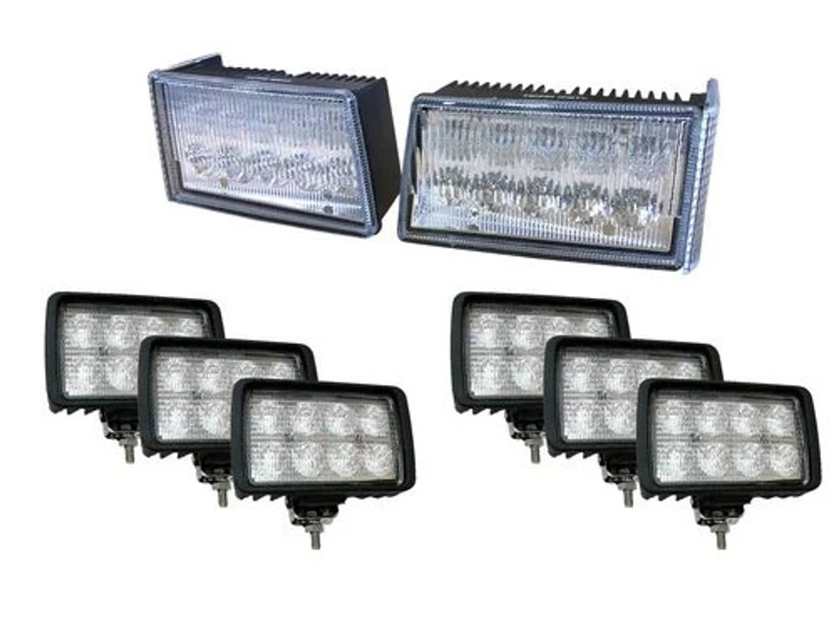 Bethesda Industrial Complete LED Conversion Light Kit fits Case IH 5120 5130 5140 5230 5240 196481C2