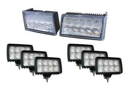 Bethesda Industrial Complete LED Conversion Light Kit fits Case IH 5120 5130 5140 5230 5240 196481C2