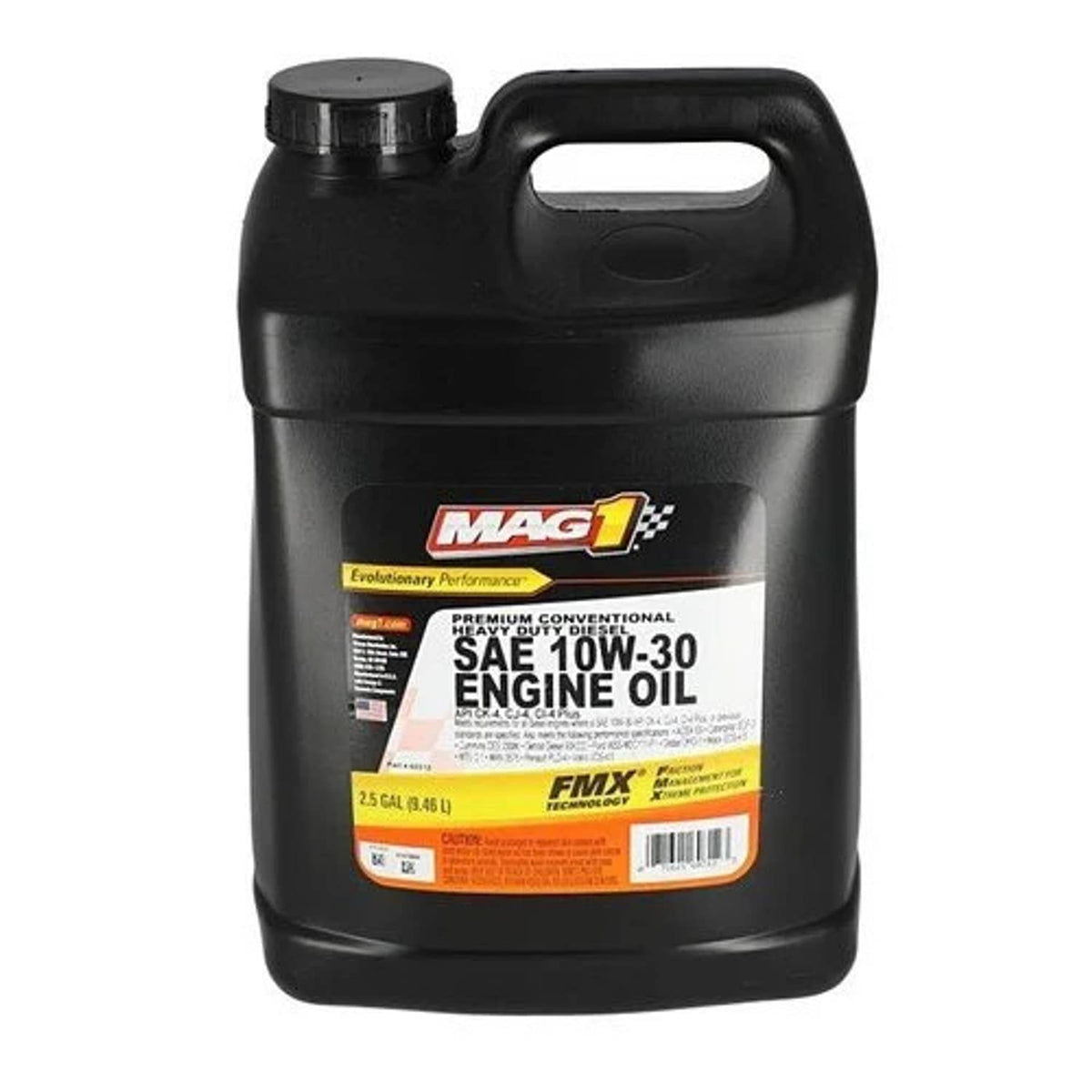 Bethesda Industrial MAG 1 All Fleet CI-4/SL Diesel Motor Oil 10W-30 2.5 Gallons