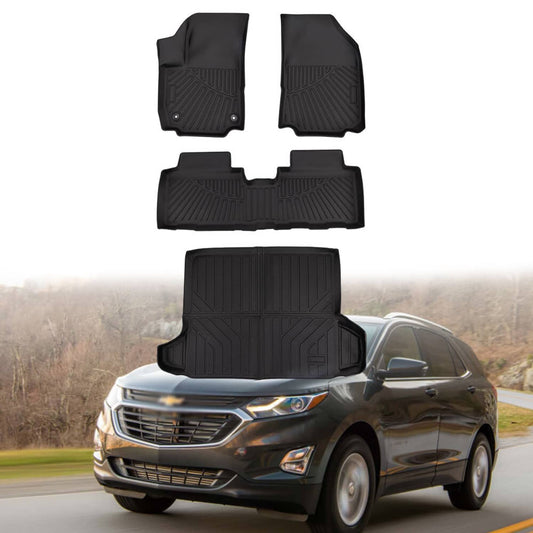 Bethesda Industrial Floor Mats & Cargo Liner For 2018-2024 Chevrolet Equinox All Weather Protection