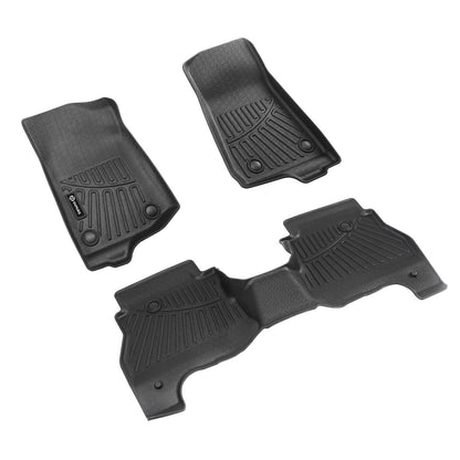 Bethesda Industrial 3Pcs Floor Mats For 2020-2025 Jeep Gladiator Floor Liner 3D Model Front & Rear