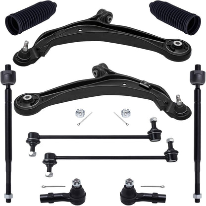 Bethesda Industrial For 2011-2017 Honda Odyssey Front Lower Control Arm Tie Rod End Suspension Kit