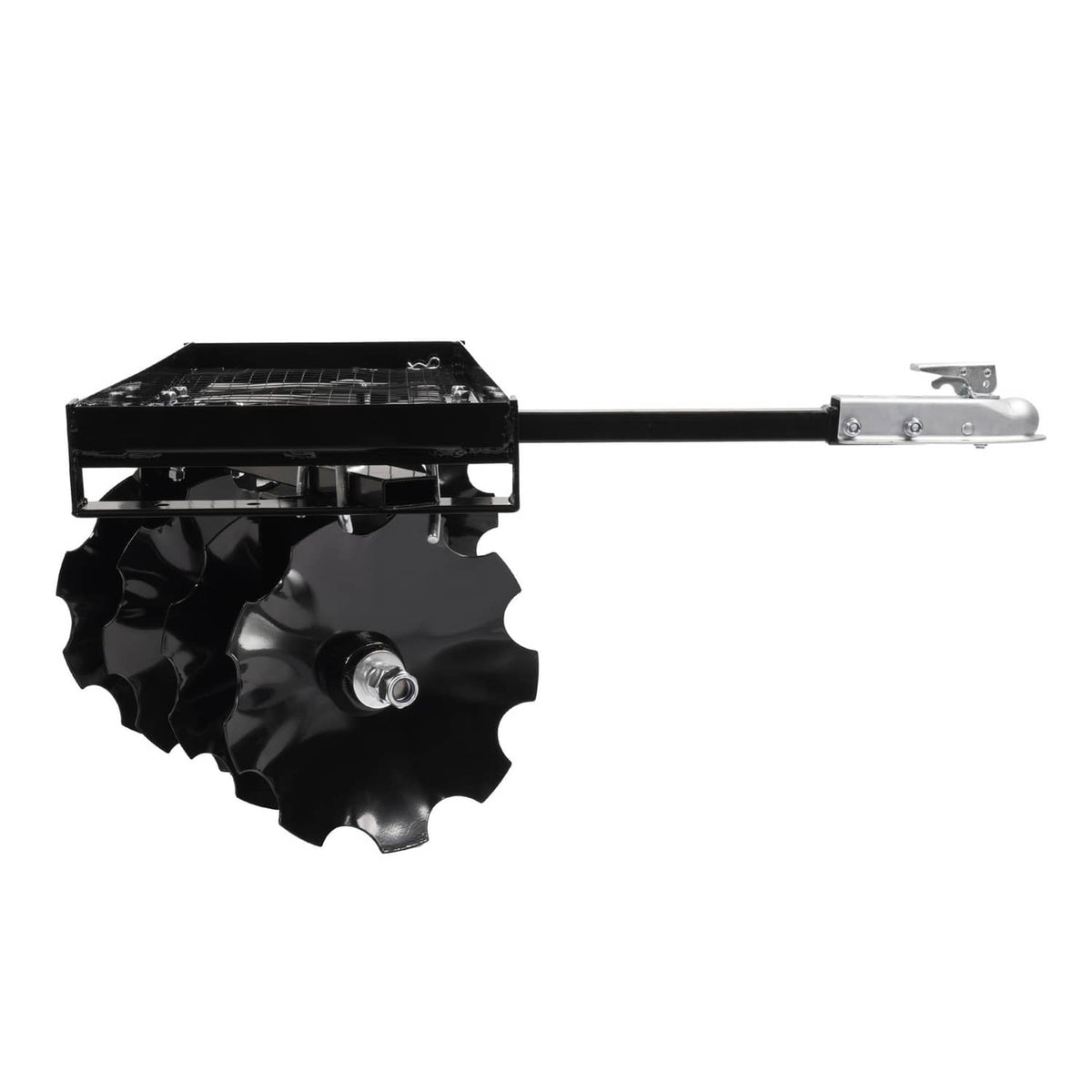 Bethesda Industrial Tow-Behind Notched Disc Harrow 4FT For ATV UTV Trailer Tilling W/ A 2" Towball