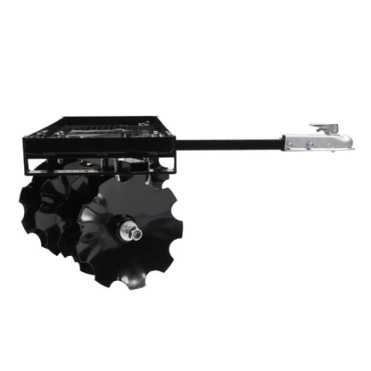 Bethesda Industrial Tow-Behind Notched Disc Harrow 4FT For ATV UTV Trailer Tilling W/ A 2" Towball