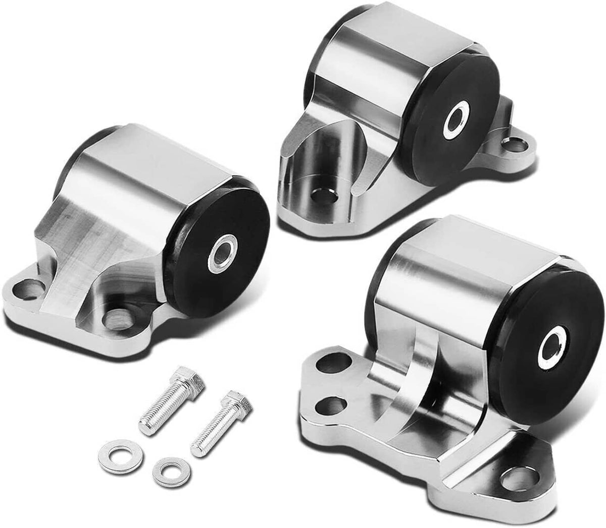Bethesda Industrial Engine Motor Mount Swap Kit 2-Bolt for Acura Integra Honda Civic B & D Series EG
