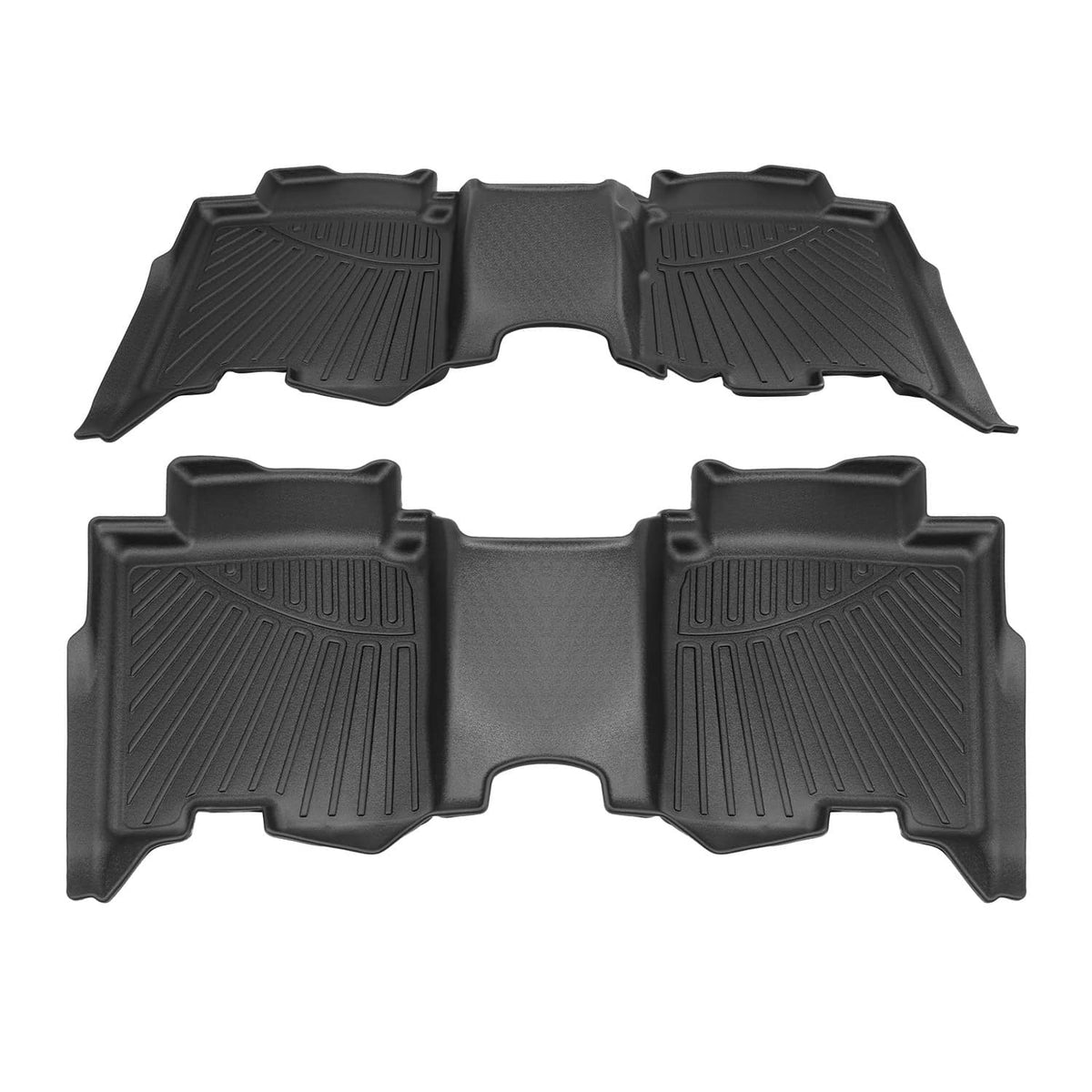 Bethesda Industrial 8Pcs Floor Mats Cargo Liner with Backrest Mat For Ford Bronco 4 Door 2021-2026