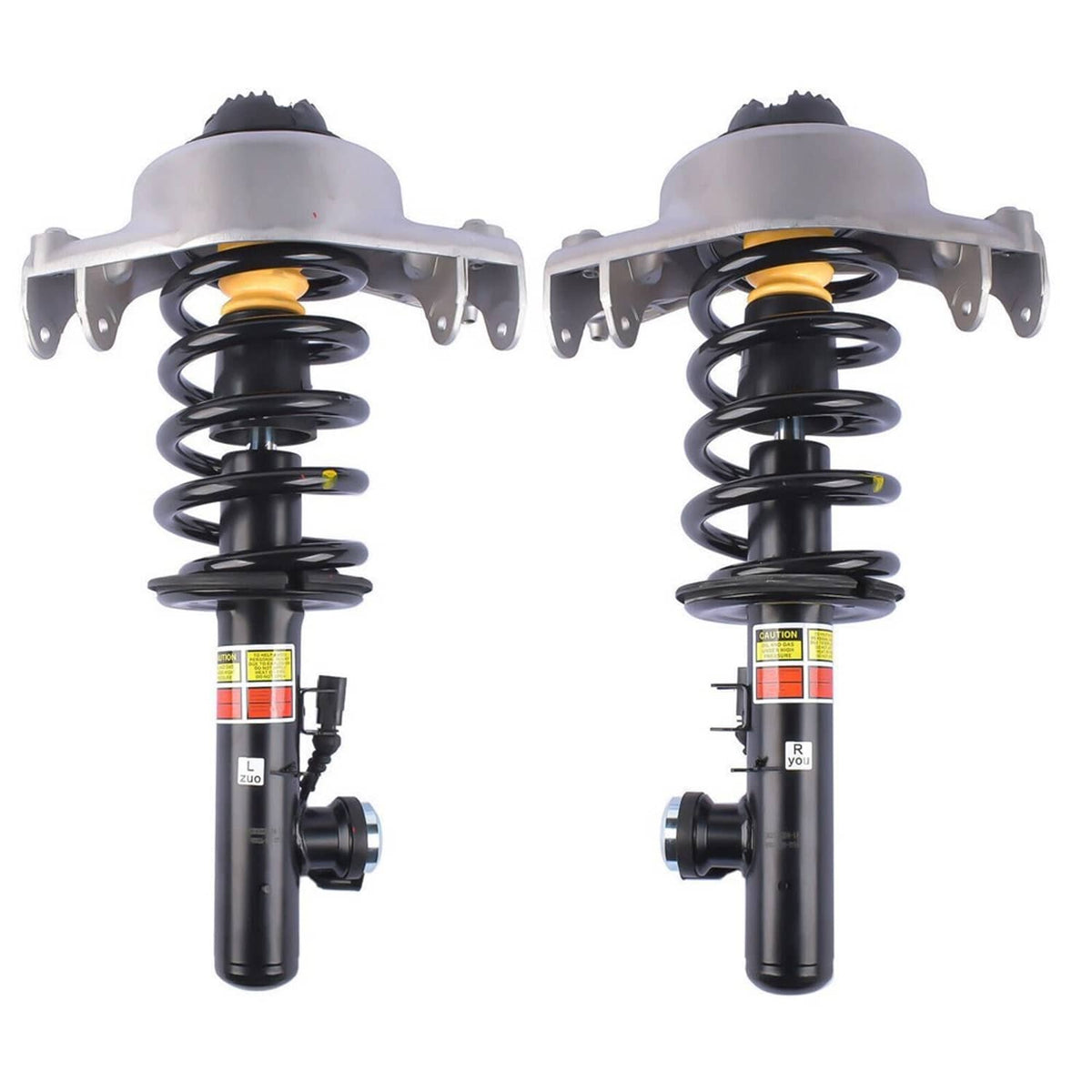 Bethesda Industrial 2Pcs Front Left Right Shock Struts Assembly w/Electric for 2009-2017 Audi Q5 SQ5