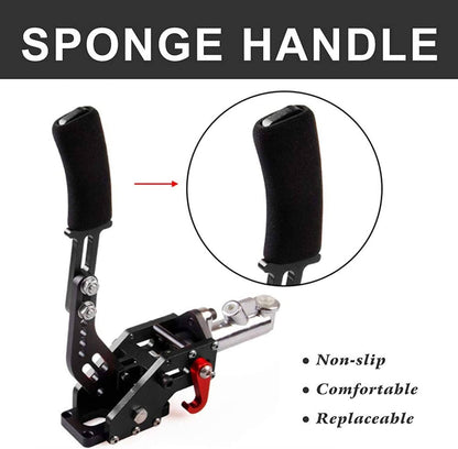 Bethesda Industrial Universal Car Racing Aluminum Hydraulic Handbrake Drift Hand Brake Parking Black