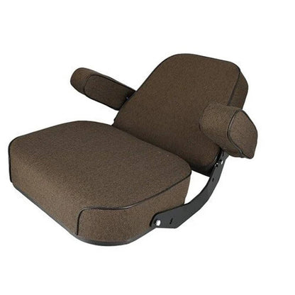 Bethesda Industrial Seat Assembly Fabric Brown fits John Deere 3020 4020 4050 4230 4250 4430 4440