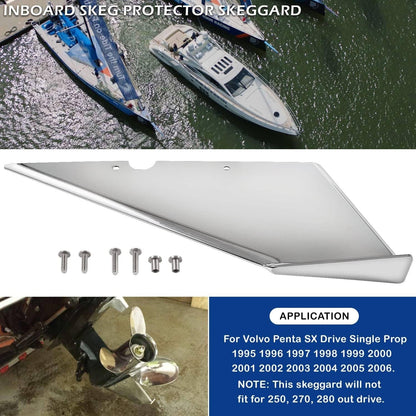 Bethesda Industrial Inboard Skeg Guard Protecter for Volvo SX DP 1995-2006 Replace Part 99022 99052