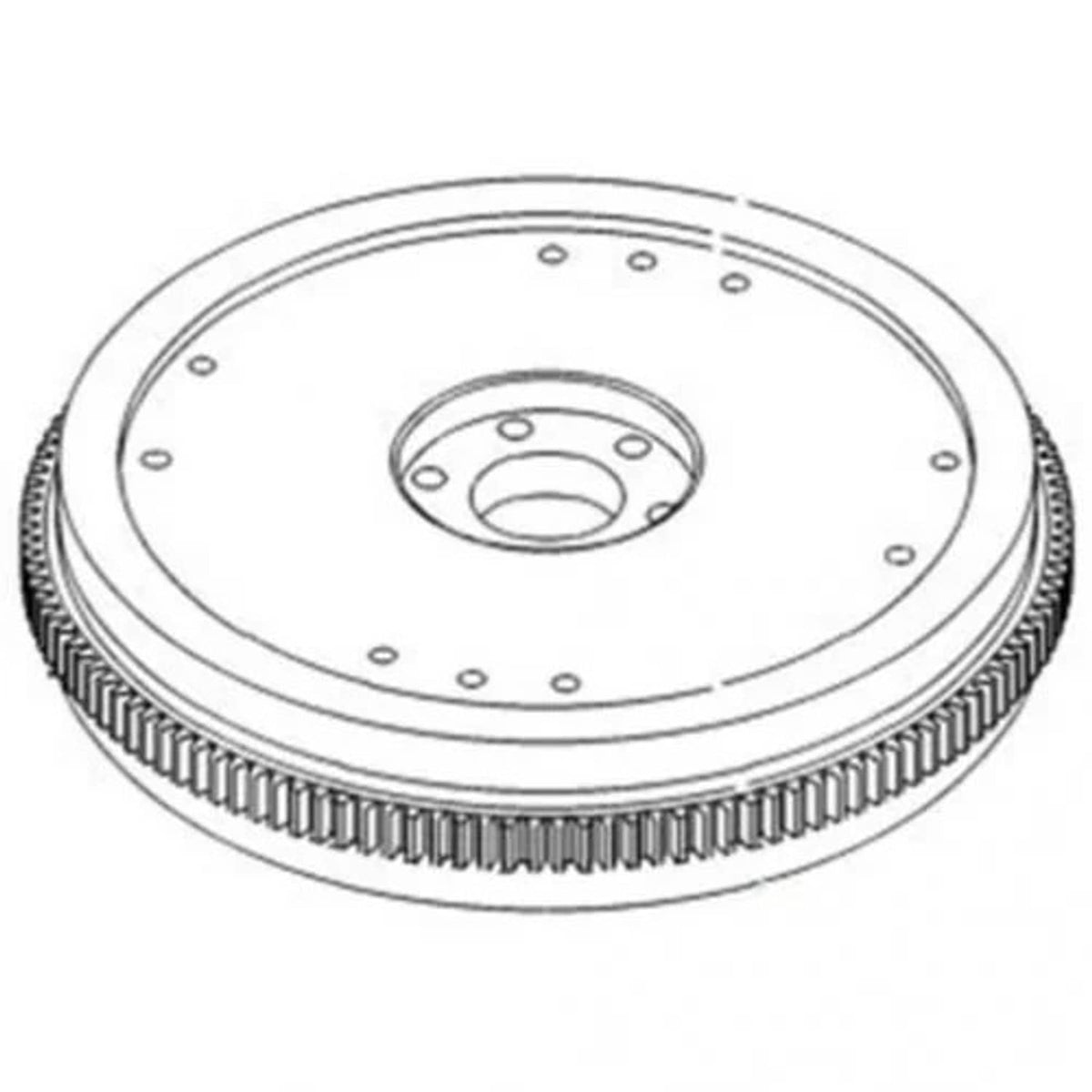 Bethesda Industrial Flywheel With Ring Gear fits Ford 5000 5600 5610 6600 6610 6700 6710 E0NN6375HA