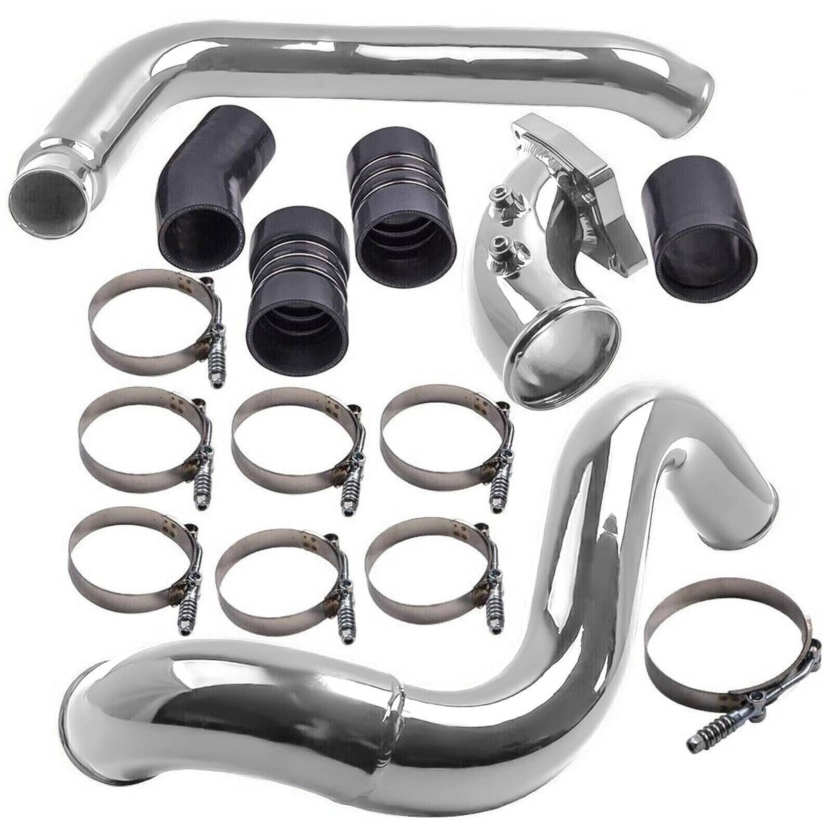 Bethesda Industrial Turbo Intercooler Pipe Kit & Intake Elbow For 2003-07 Ford F250 6.0L Powerstroke