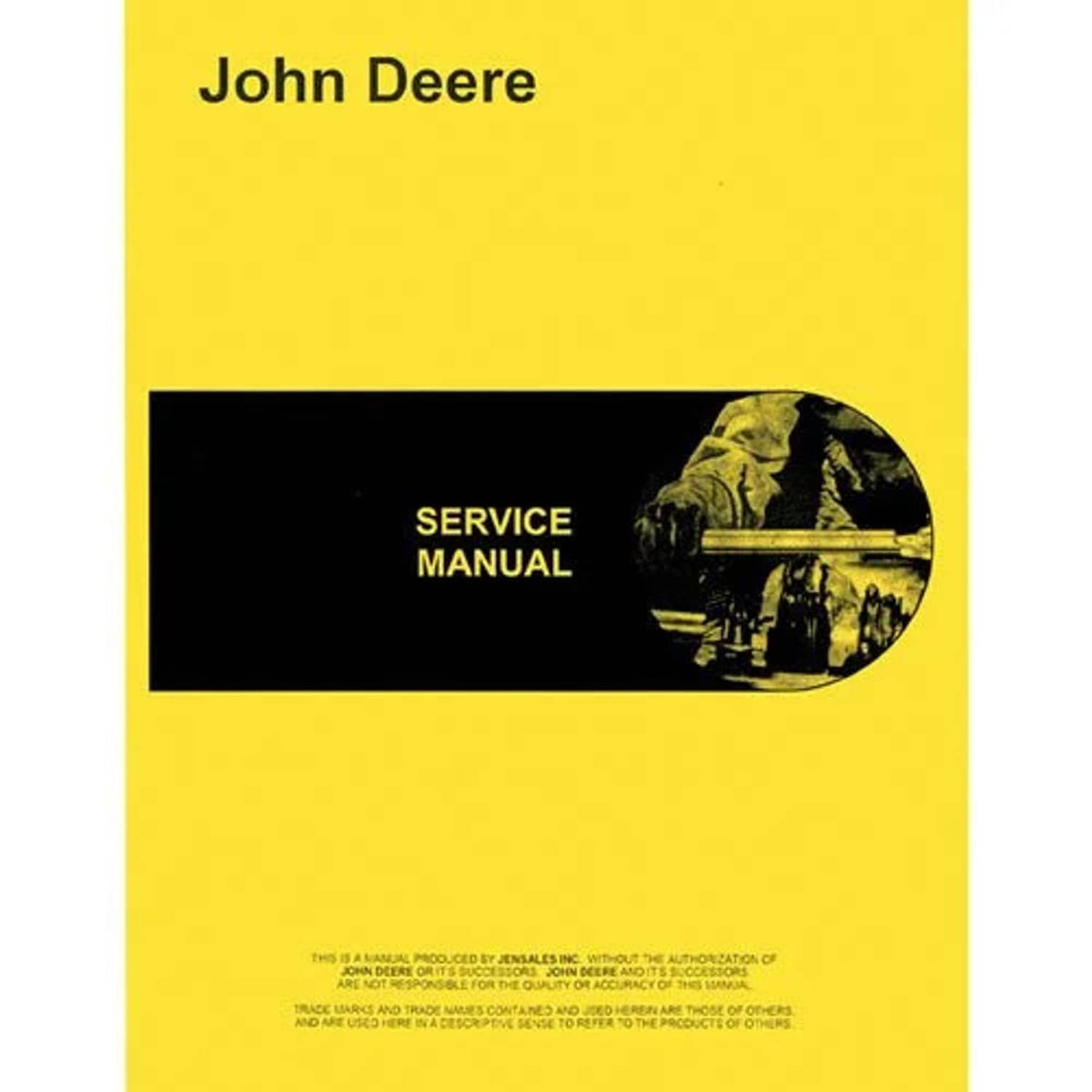 Bethesda Industrial Service Manual fits John Deere L LA LI 62