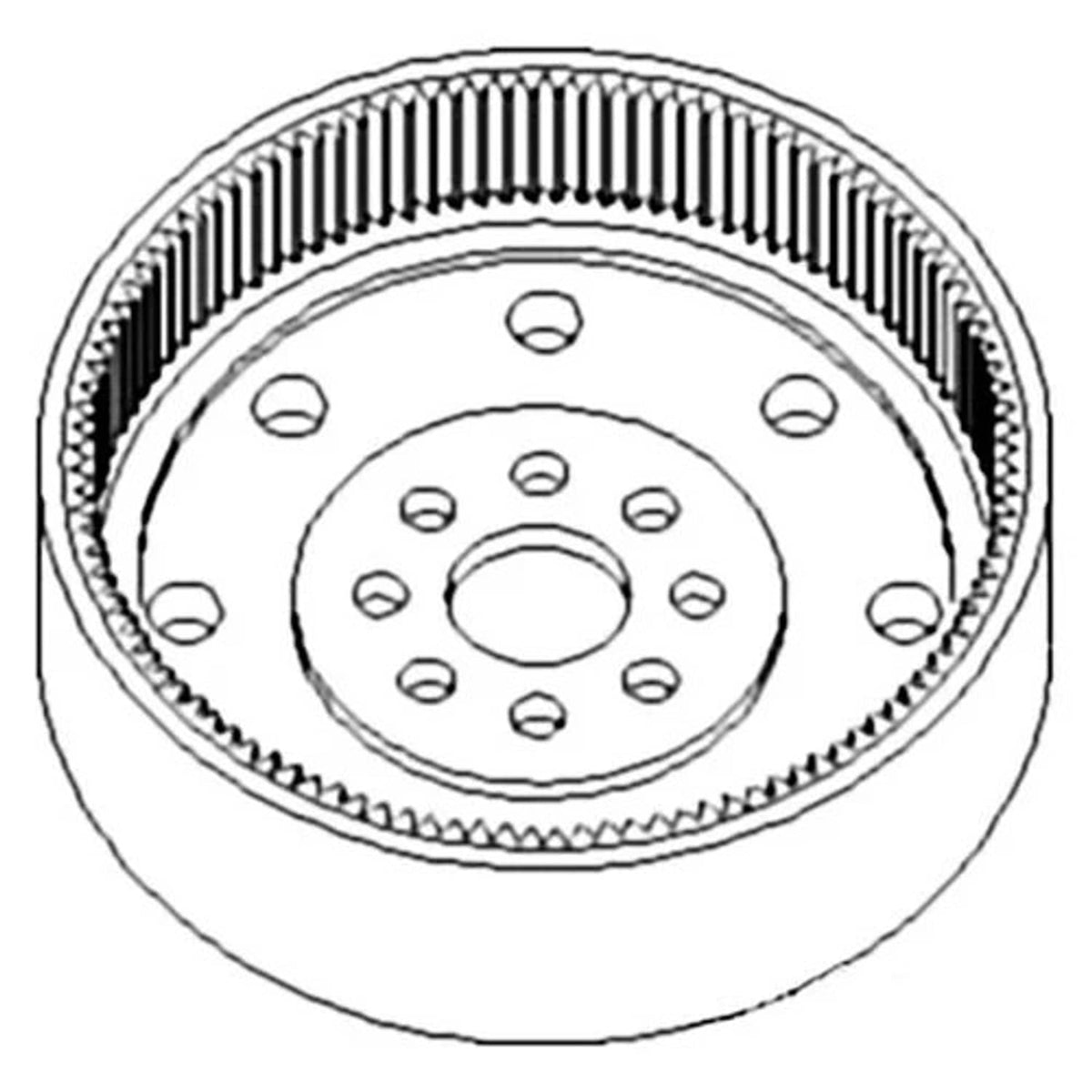 Bethesda Industrial Planetary Ring Gear - Mechanical Front Wheel Drive fits John Deere 2750 L40010