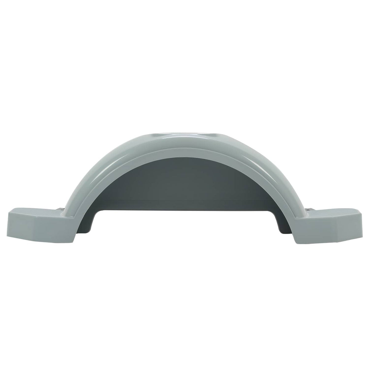 Bethesda Industrial 2 pcs Single Axle Trailer Fenders For 13" Wheels Tire Skirt Boat Gray