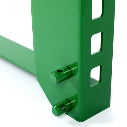 Bethesda Industrial 50" Pallet Fork Frame 4000LBS heavy-duty Steel For John Deere Loaders Skid Steer
