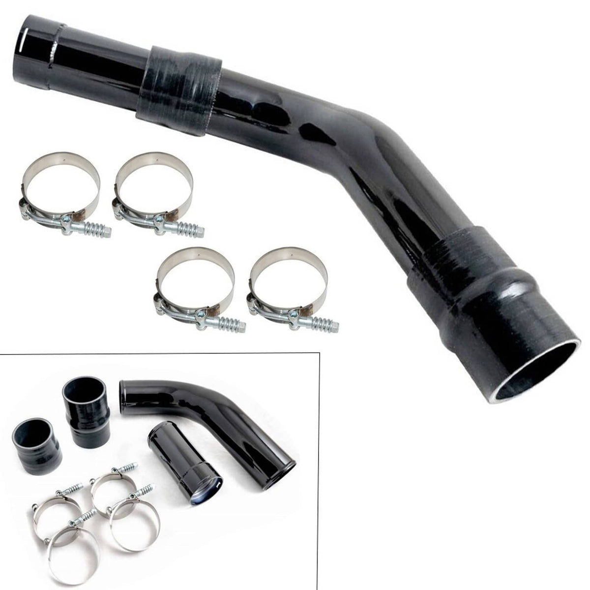 Bethesda Industrial Cold Side Intercooler Pipe Upgrade for 2011-2016 Ford 6.7L Powerstroke Diesel