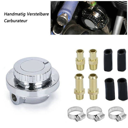 Bethesda Industrial Universal 1-6 PSI Adjustable Fuel Pressure Regulator Kit For Carburetor Engine