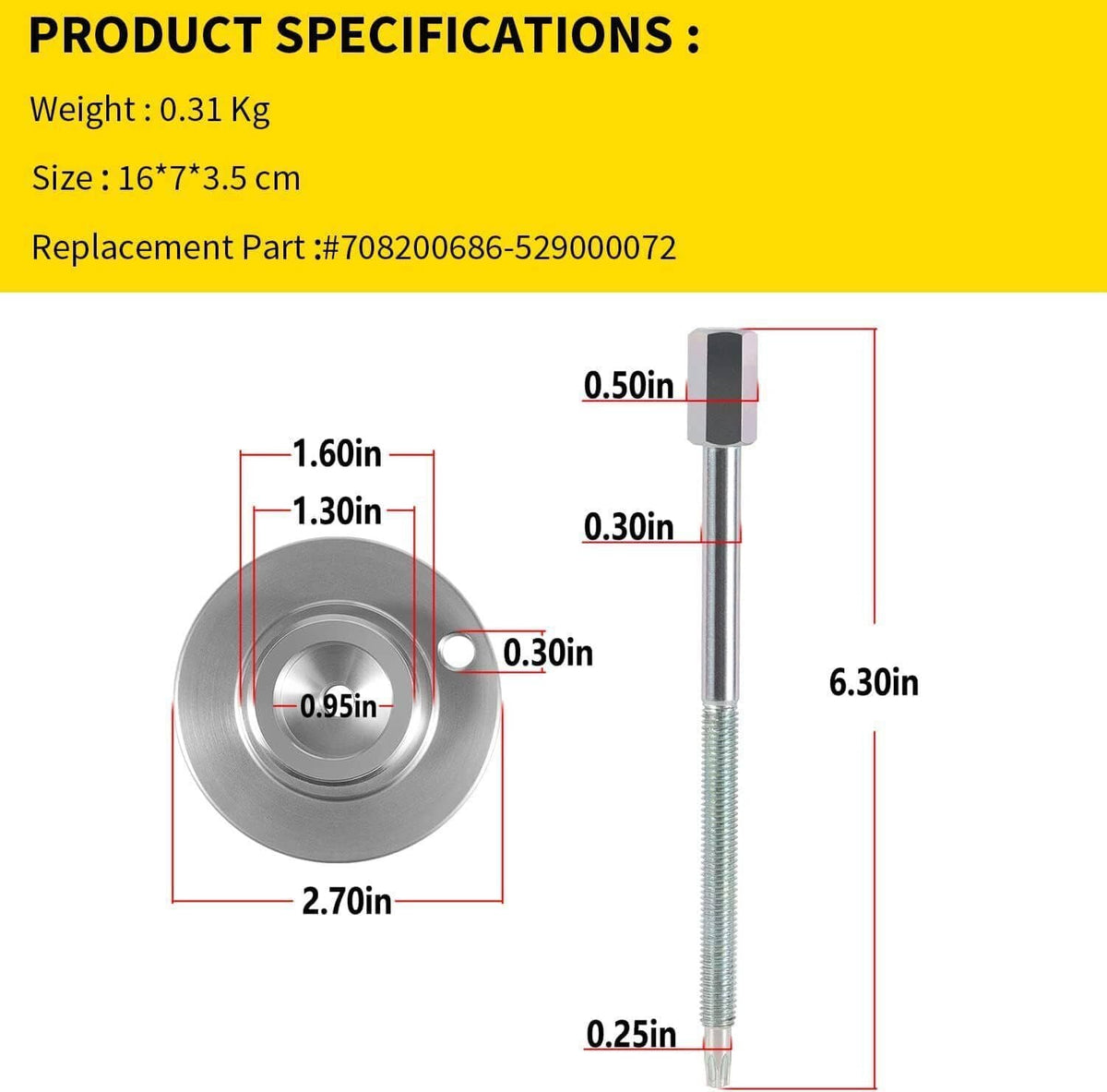 Bethesda Industrial Belt Removal Clutch Puller Tool For Can Am Defender HD8 HD10 708200686-529000072