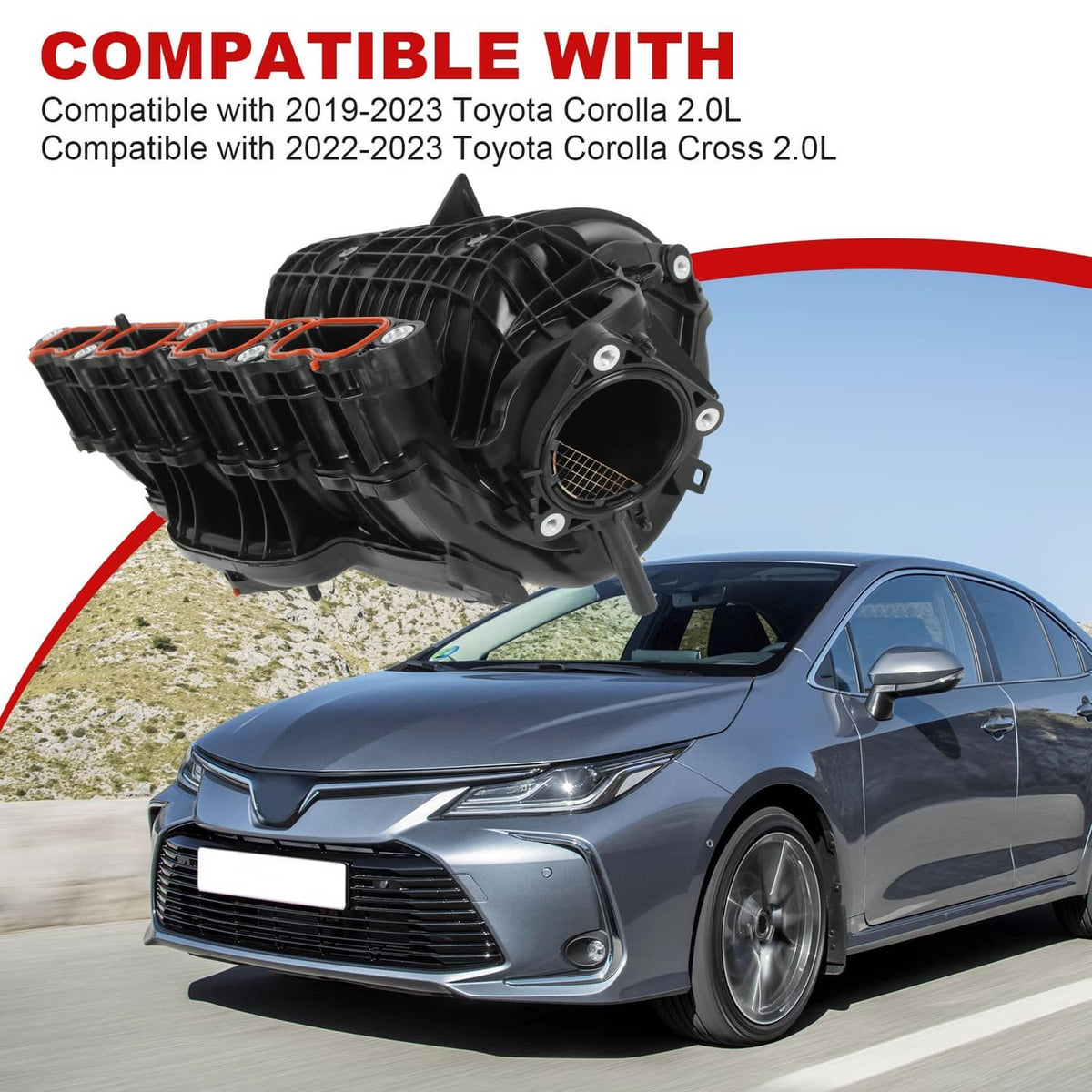 Bethesda Industrial Engine Intake Manifold 17120F2010 for Toyota Corolla SE & XSE 2.0L 2019-2023