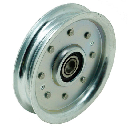 Bethesda Industrial 2PK Flat Idler Pulley with 1/2-inch Reducer Bushing for Bobcat 2306005 38010-1A