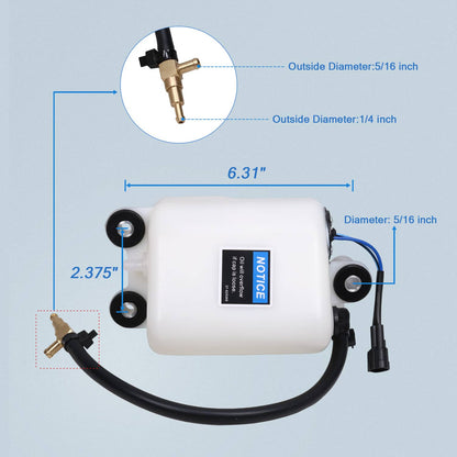 Bethesda Industrial Oil Tank Assembly For Mercury Outboard OPTIMAX/ 220/225/250/300 PRO XS 3.0L