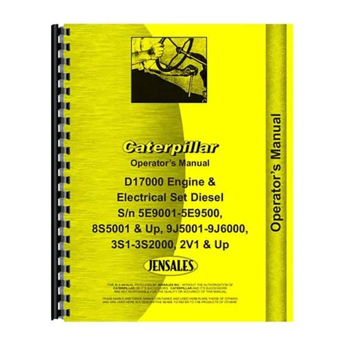 Bethesda Industrial Operator's Manual - Engine D17000 s/n 5E9001-5E9500