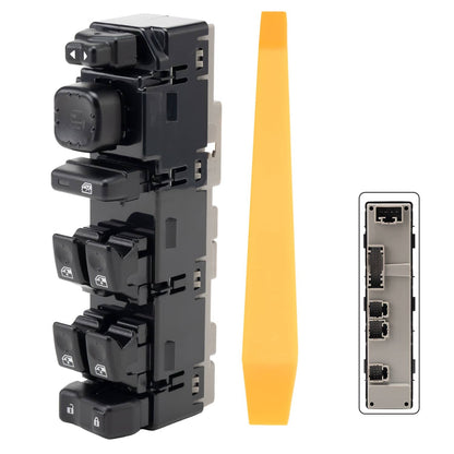 Bethesda Industrial Replacement Power Window Master Switch Left Driver Side For GMC Yukon 2003-2005