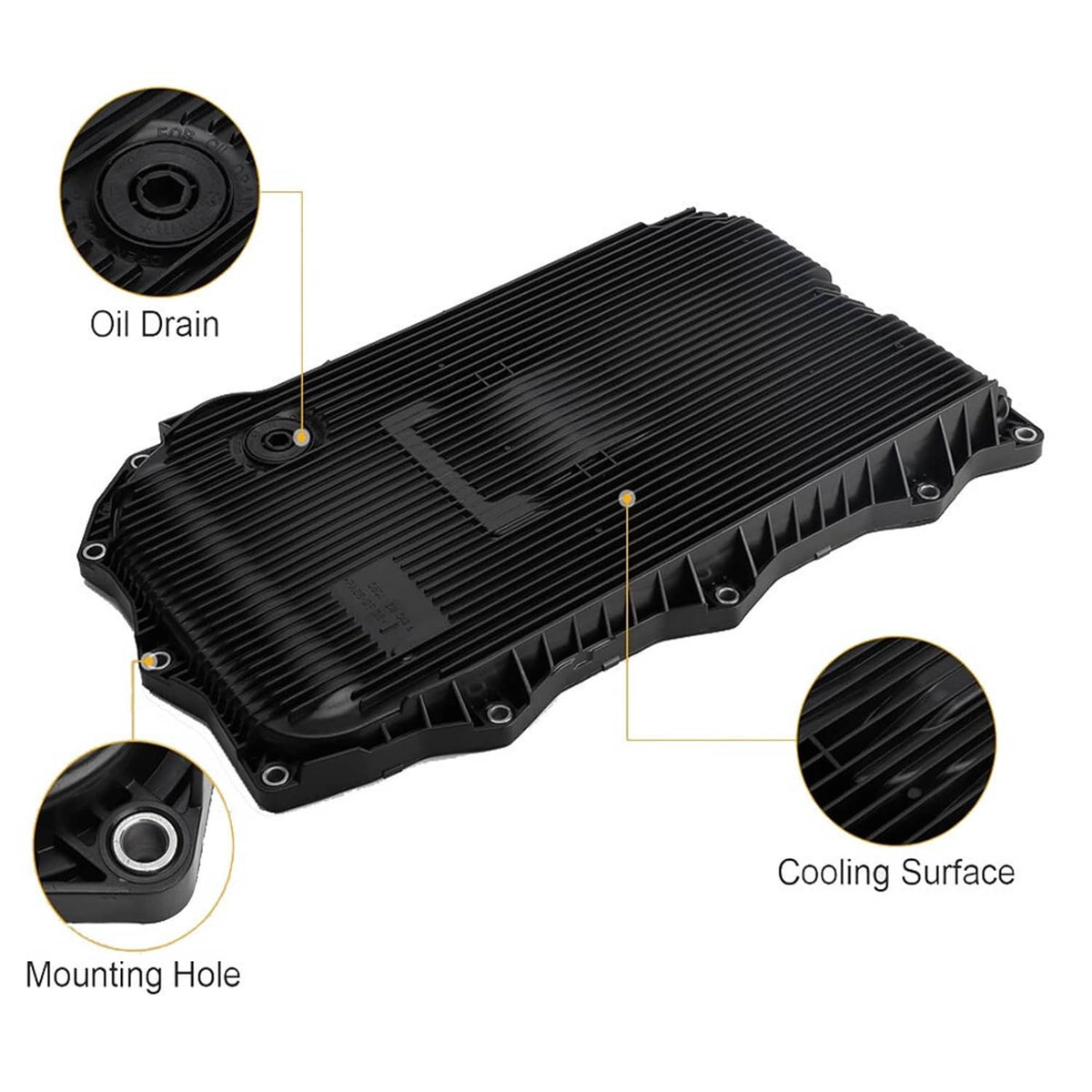 Bethesda Industrial Auto Transmission Oil Pan For Ram 1500 Dodge Charger Jeep Grand Cherokee 8HP70