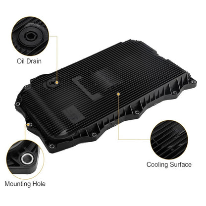 Bethesda Industrial Auto Transmission Oil Pan For Ram 1500 Dodge Charger Jeep Grand Cherokee 8HP70