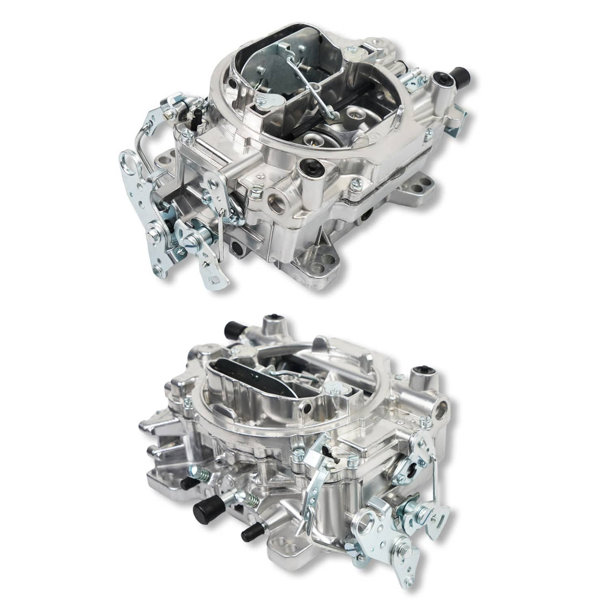 Bethesda Industrial Silver 4 Barrel Carburetor w/Manual Electric Choke For Edelbrock 1405 Performer
