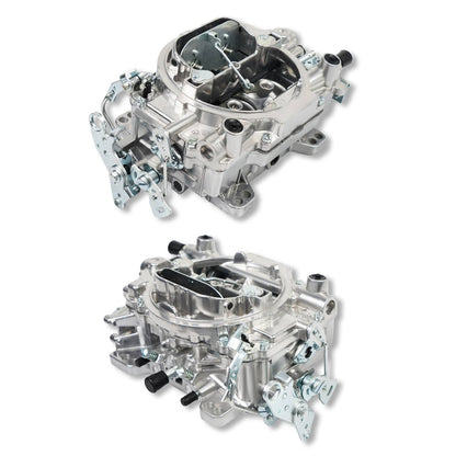 Bethesda Industrial Silver 4 Barrel Carburetor w/Manual Electric Choke For Edelbrock 1405 Performer