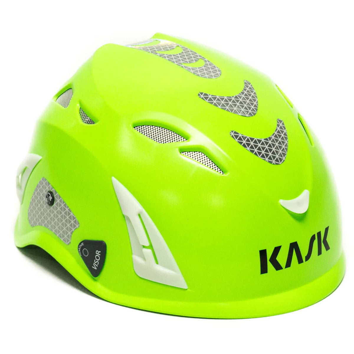 Bethesda Industrial Kask Arborist Tree HI-VIZ Lime Fluorescent Super Plasma Helmet WHE00037.224