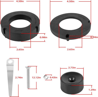 Bethesda Industrial 1155300 Front 1.5” Performance Spacer Leveling Kit for Jeep Gladiator 2020-2022