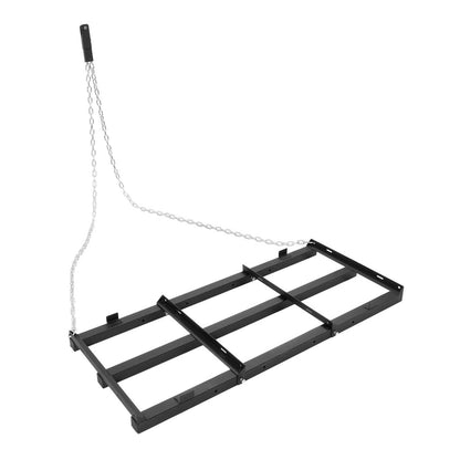 Bethesda Industrial 4FT Heavy Duty Tow Behind Drag Harrow Driveway Grader For ATV/UTV Tractor Mower