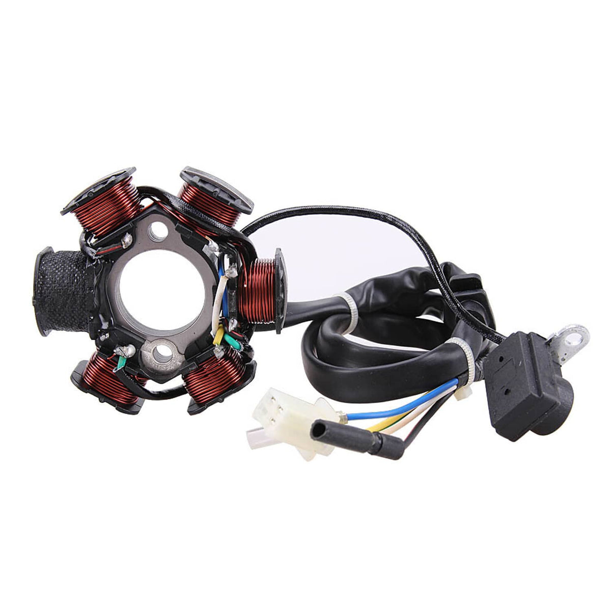 Bethesda Industrial For GY6 ATV Scooter Moped 150cc 110cc ROKETA TAOTAO 6 Coil Pole Magneto Stator