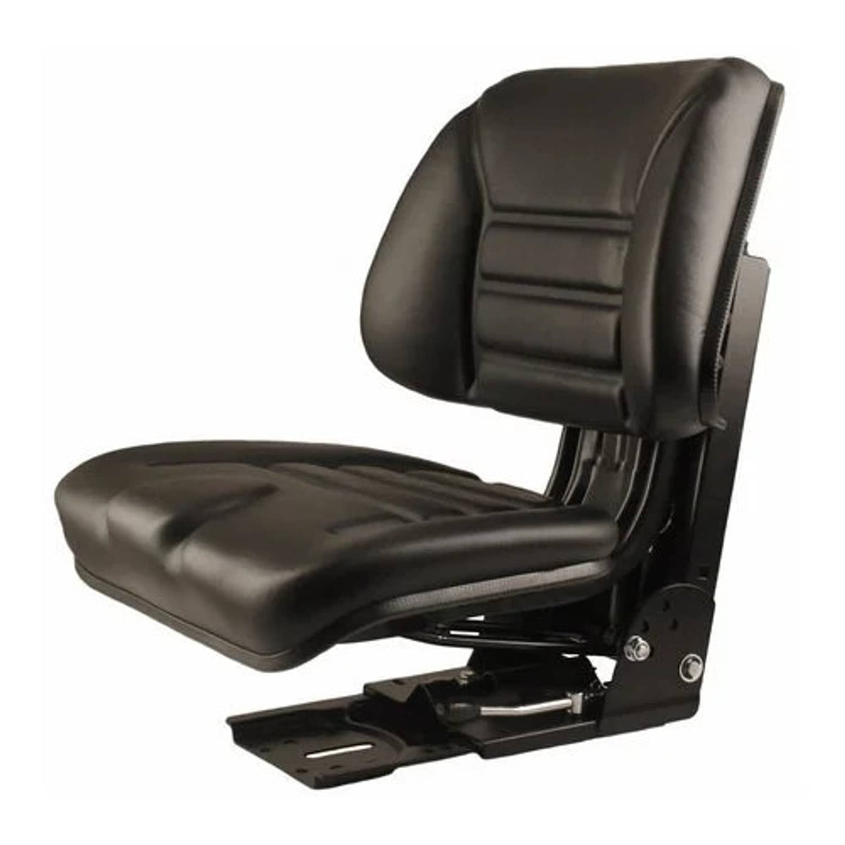 Bethesda Industrial Seat Assembly Low Back Vinyl Black fits Massey Ferguson 135 255