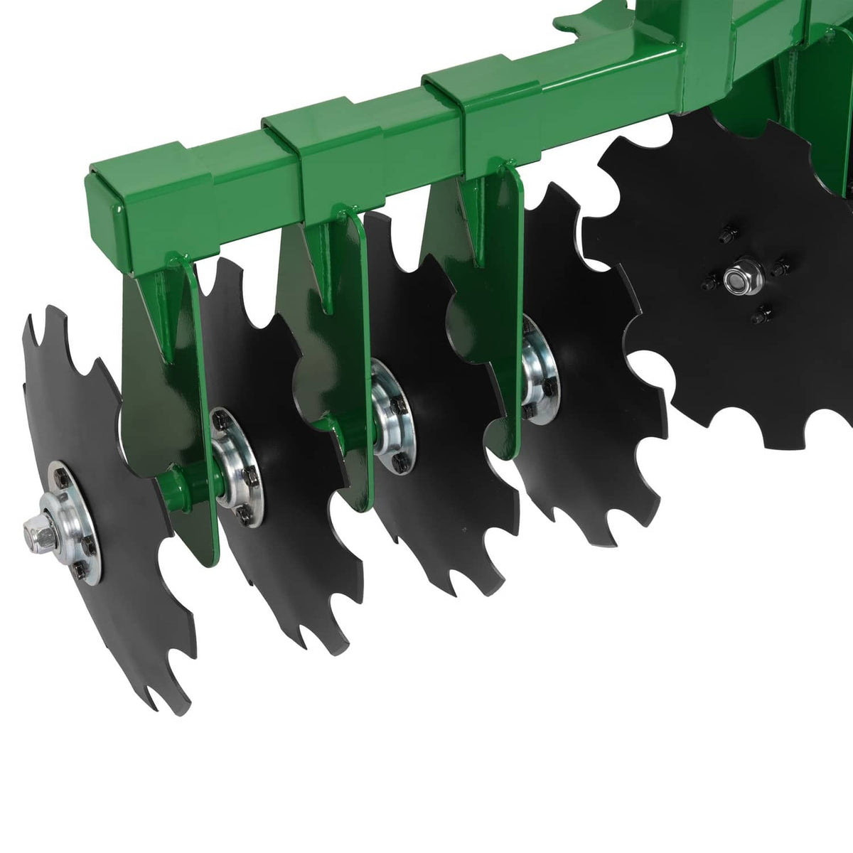 Bethesda Industrial Disc Harrow Plow 35" For ATVs UTVs Garden Tractors 2" Receiver Hitch W/ 8 Blades