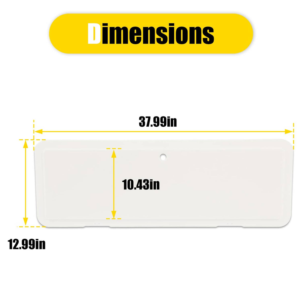 Bethesda Industrial Boat Locker Door Cover Lid W/Hinge Kits For LARSON GLASTRON w/ Mounting hardware