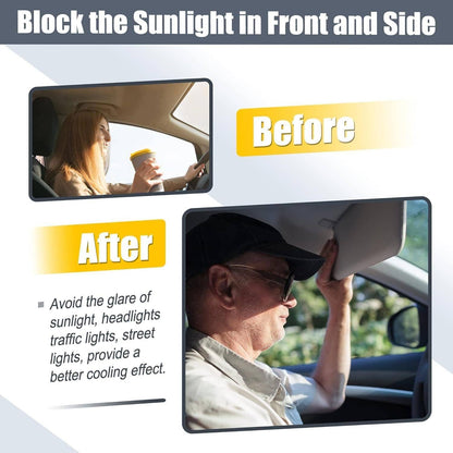 Bethesda Industrial Pair Sun Visor Left & Right Side With Sunroof Gray For Toyota Camry 2007-2011