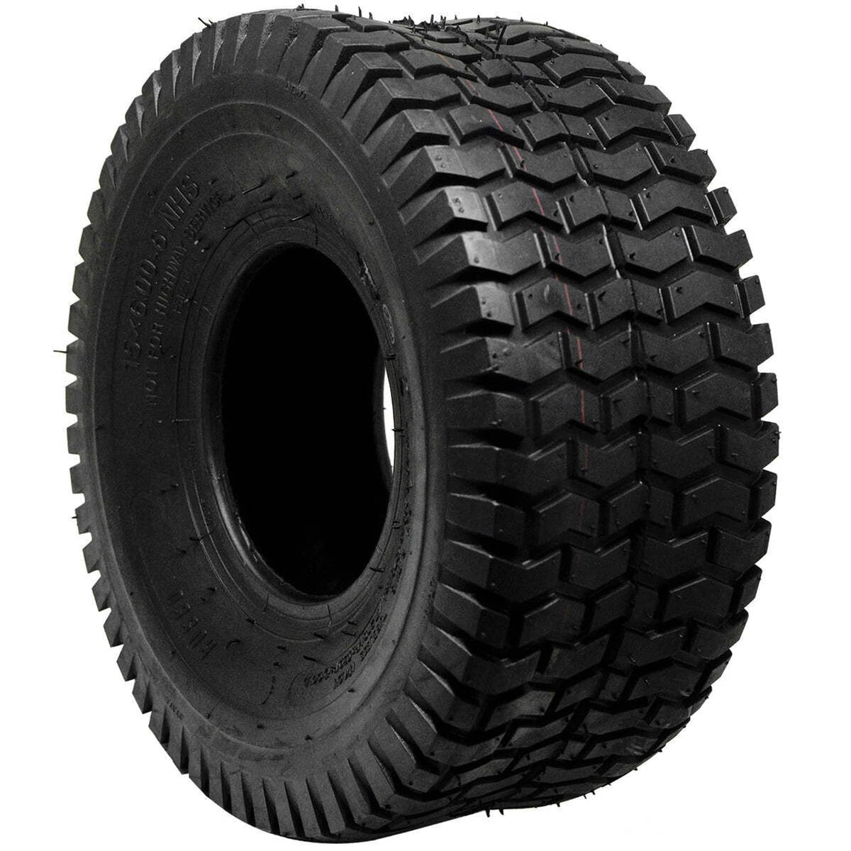 Bethesda Industrial 4PK 15X6X6 NHS 15X6.00-6 Turf Tires Garden Tractor Lawn Mower Riding Mower