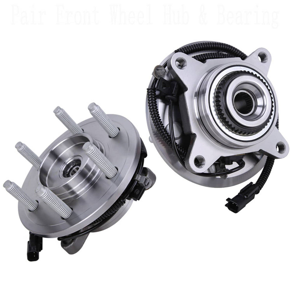 Bethesda Industrial Front L&R Wheel Bearing Hub Assembly for 2011 2012 2013 2014 Ford Expedition 4WD
